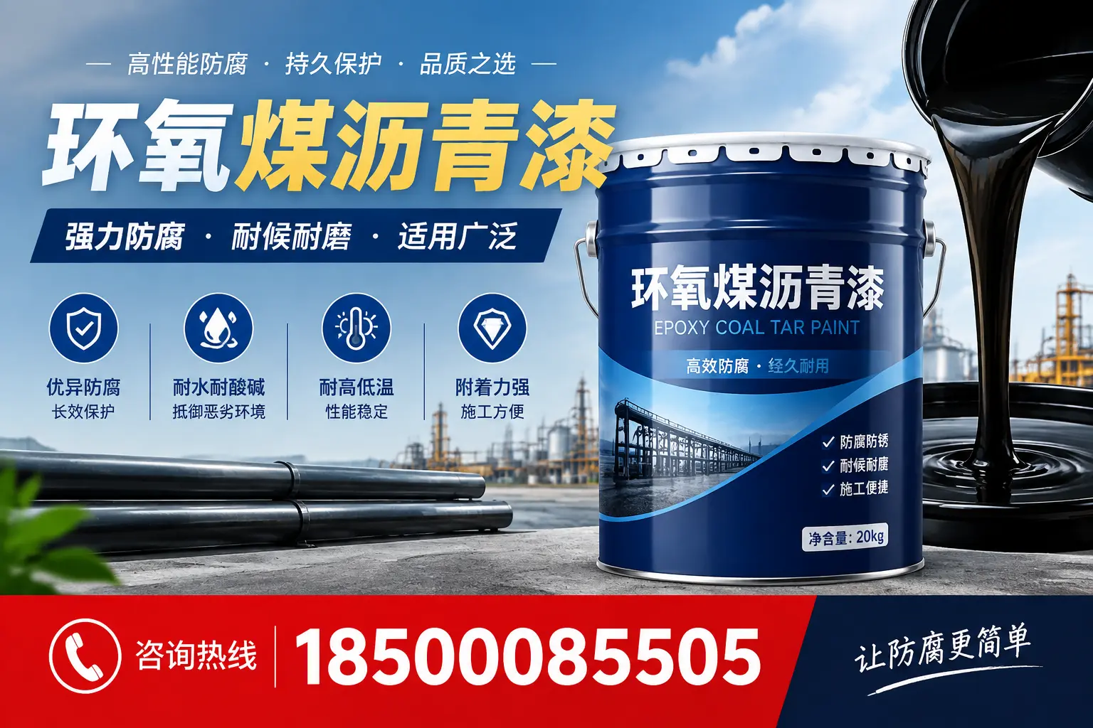 环氧煤沥青漆在不同气候条件下的表现分析，大兴安岭适用性